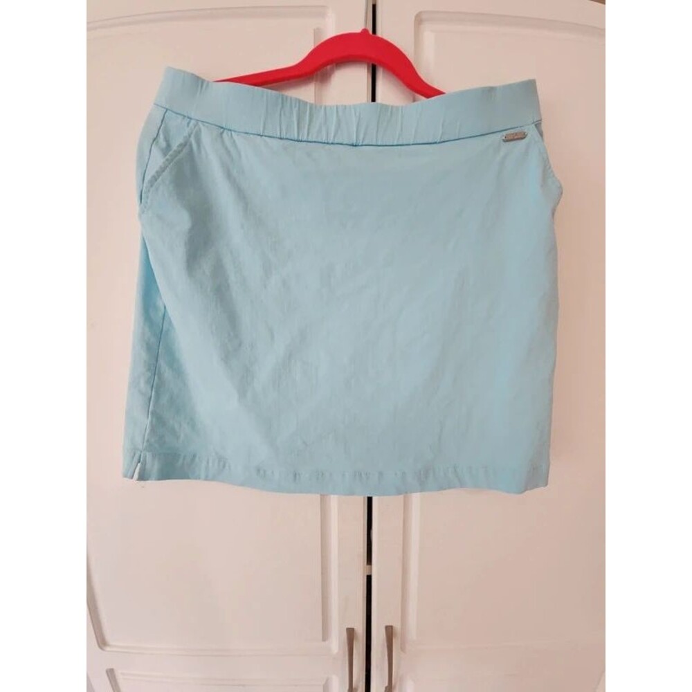 Rafaella Aqua Blue Skort Skirt